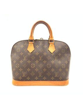 Louis Vuitton Monogram Alma Handbag Brown